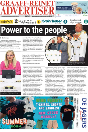 Cover of Graaff-Reinet Advertiser