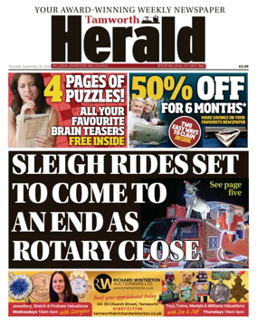 Cover of Atherstone & Coleshill Herald