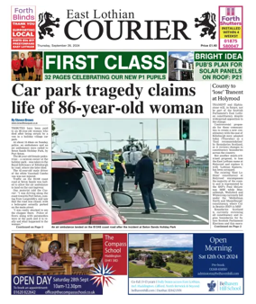 Cover of East Lothian Courier