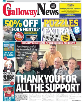 Cover of The Galloway News