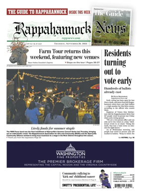 Cover of Rappahannock News