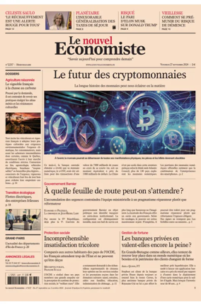 Cover of Le Nouvel Economiste