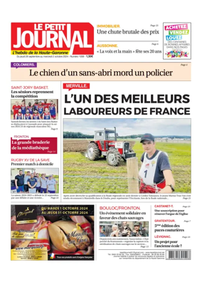 Cover of Le Petit Journal - L'hebdo du Pays Toulousain