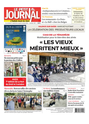 Cover of Le Petit Journal - L'hebdo local du Gers