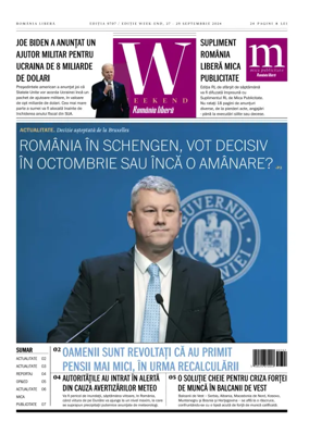 Cover of Romania Libera - Friday Edition