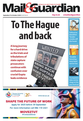 Cover of Mail & Guardian