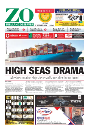 Cover of Zululand Observer - Weekender