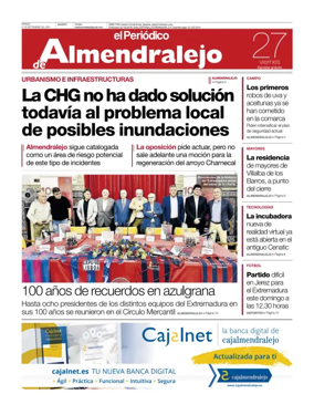 Cover of El Periódico de Almendralejo