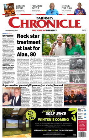 Cover of Barnsley Chronicle