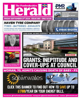 Cover of The Pembrokeshire Herald