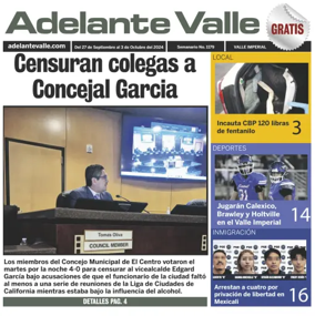 Cover of Adelante Valle