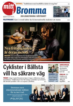 Cover of Bromma Tidning