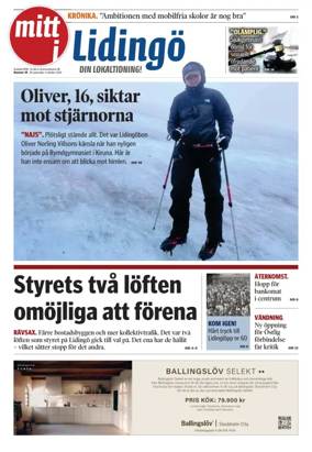 Cover of Mitt i Lidingö