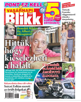 Cover of Vasárnapi Blikk