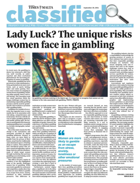 Cover of The Sunday Times of Malta - Classified