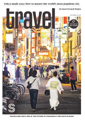 Cover of Sunday Star Times Travel