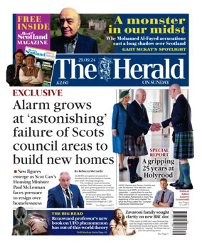 Cover of Sunday Herald