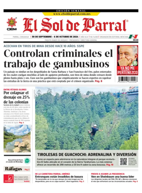 Cover of El Sol de Parral