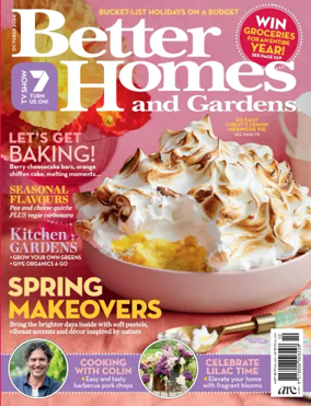 Cover of Better Homes and Gardens (Australia)