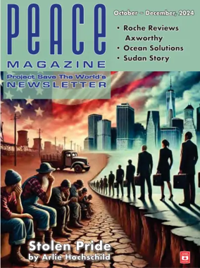 Cover of Peace Magazine