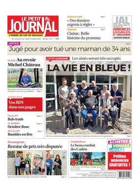 Cover of Le Petit Journal - L'hebdo du Lot-et-Garonne