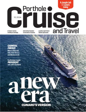 Cover of Porthole Cruise Magazine