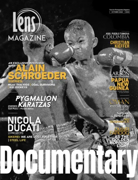 Cover of Lens Magazine