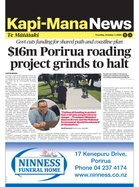 Cover of Kapi-Mana News