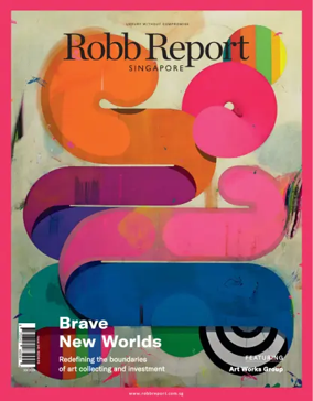Cover of Robb Report Singapore