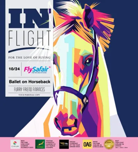 Cover of In Flight Magazine