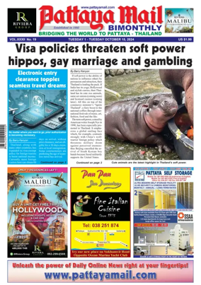 Cover of Pattaya Mail