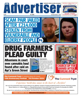 Cover of Ayr Advertiser