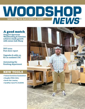 Cover of Woodshop News