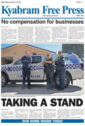 Cover of Kyabram Free Press
