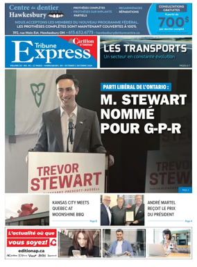 Cover of Tribune Express