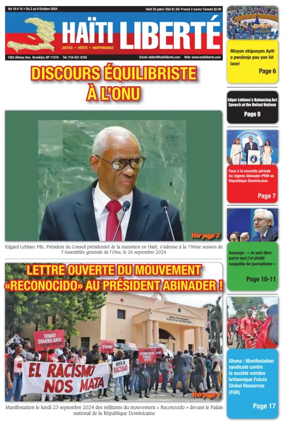 Cover of Haiti Liberte