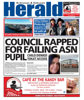 Cover of Ardrossan & Saltcoats Herald