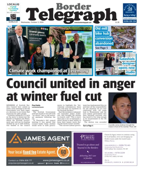 Cover of Border Telegraph