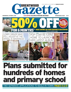 Cover of Brentwood Gazette