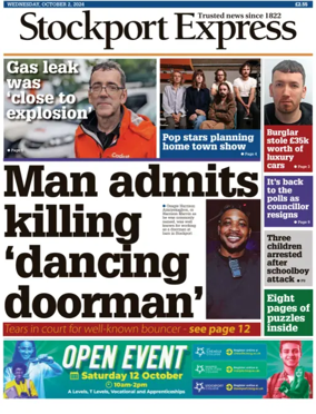 Cover of Stockport Express