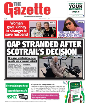 Cover of The Gazette (Scotland)