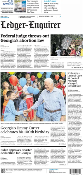 Cover of Ledger-Enquirer