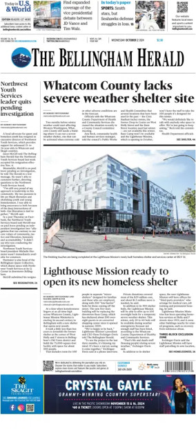 Cover of The Bellingham Herald