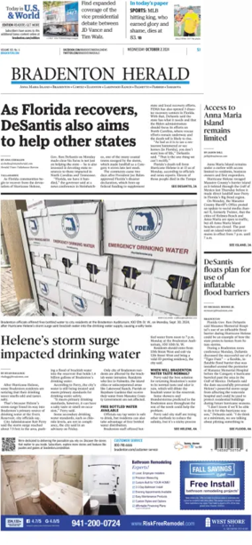 Cover of The Bradenton Herald