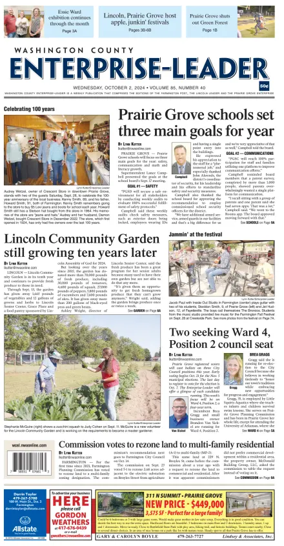 Cover of Washington County Enterprise-Leader