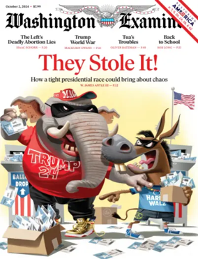 Cover of Washington Examiner