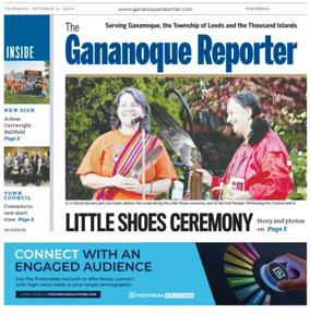 Cover of The Gananoque Reporter
