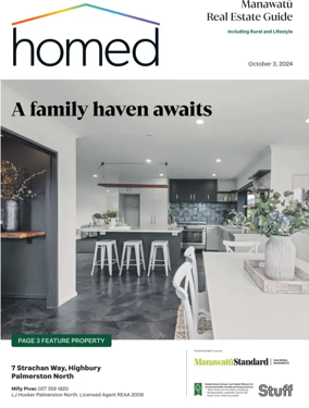 Cover of Homed Manawatu Standard