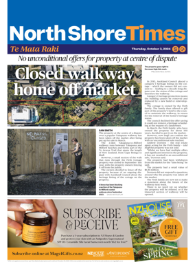 Cover of North Shore Times