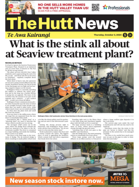 Cover of The Hutt News